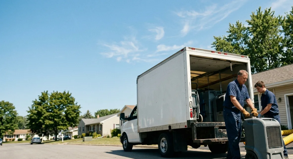 Water Damage Cleanup in Hockingport, OH near me